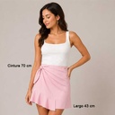 Falda Tiempo Rosa- Unica