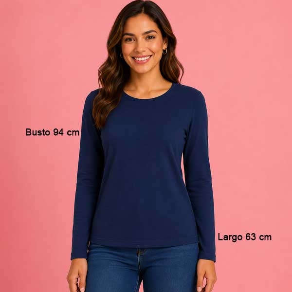 Sweater Hanes Azul - M
