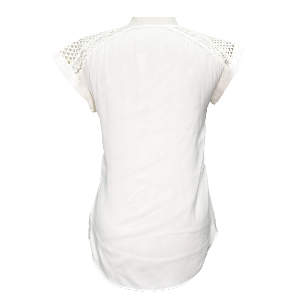 Blusa Blanco de Encaje- M