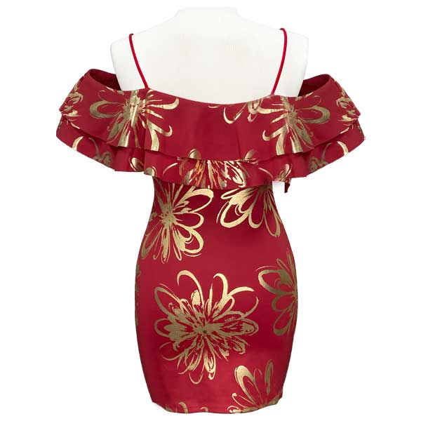Vestido Jacaranda Rojo- S
