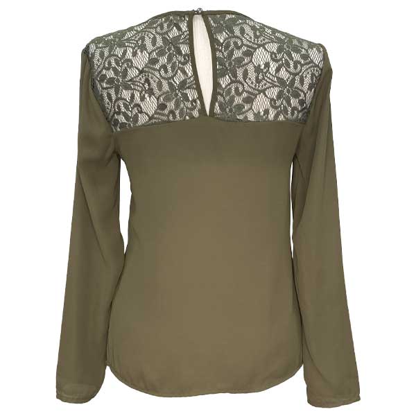 Blusa Kaii Verde Militar- S