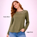 Blusa Kaii Verde Militar- S