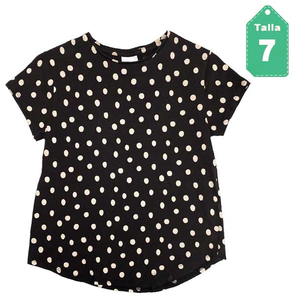 Camiseta Zara Lunares-7