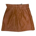 Falda Zara Marrron- XS