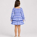 Vestido Luxmi Cuadros Azules - S