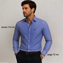 Camisa Abercrombie Azul Celeste- XXL