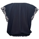 Blusa Poetry Negro- L