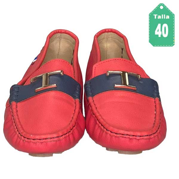 Mocasines Belive Rojo- 40