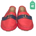 Mocasines Belive Rojo- 40