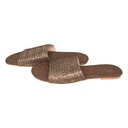 Sandalias Marron Claro y Marron Oscuro- 41