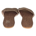 Sandalias Marron Claro y Marron Oscuro- 41