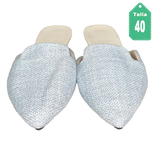 Zapatos Azul Claro- 40