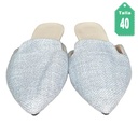 Zapatos Azul Claro- 40