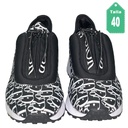 Zapatos Deportivos Negro y Blanco- 40