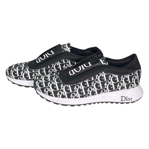 Zapatos Deportivos Negro y Blanco- 40