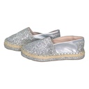 Zapatos Laudan Plateado- 40