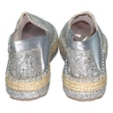 Zapatos Laudan Plateado- 40