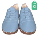 Zapatos Casuales Azul Claro y Marron- 43