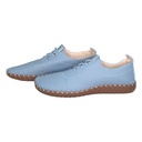 Zapatos Casuales Azul Claro y Marron- 43