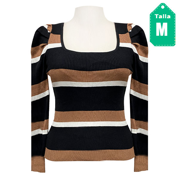 Sweater Shein Rayas- M