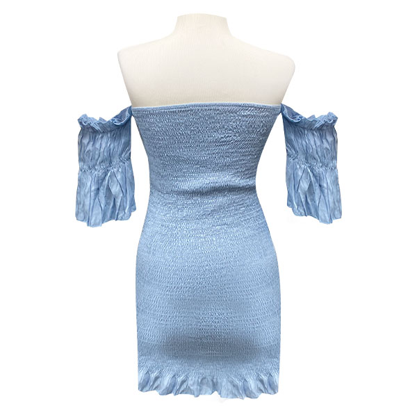 Vestido Shein Azul Claro- L