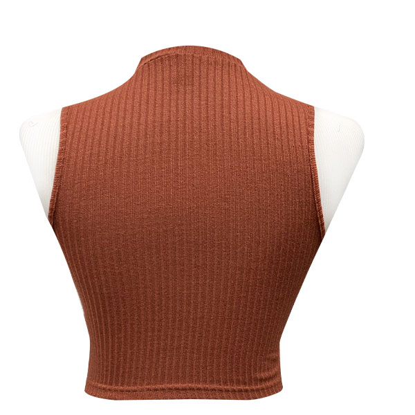 Crop Top Shein Terracota- M