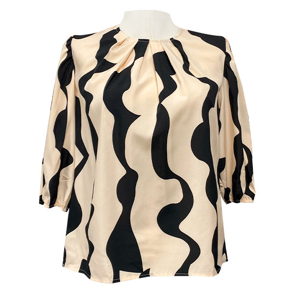 Bluson Shein Nude y Negro- M