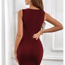 Vestido Shein Vinotinto- M