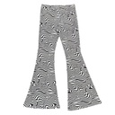 Pantalon NastyGal Blanco y Negro- M