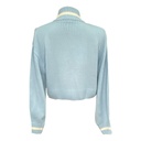 Sweater HyM Azul Claro y Blanco- S