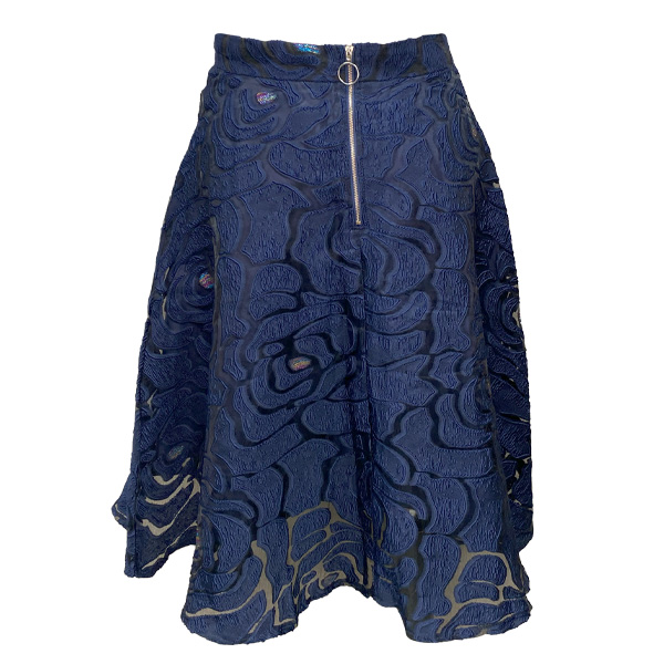 Falda Shein Azul Oscuro- M