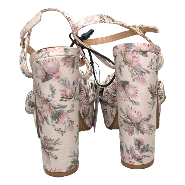 Sandalias de Tacon Express Floral- 6.5