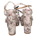 Sandalias de Tacon Express Floral- 6.5