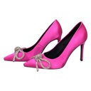 Tacones Bershka Fucsia- 37