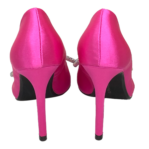 Tacones Bershka Fucsia- 37