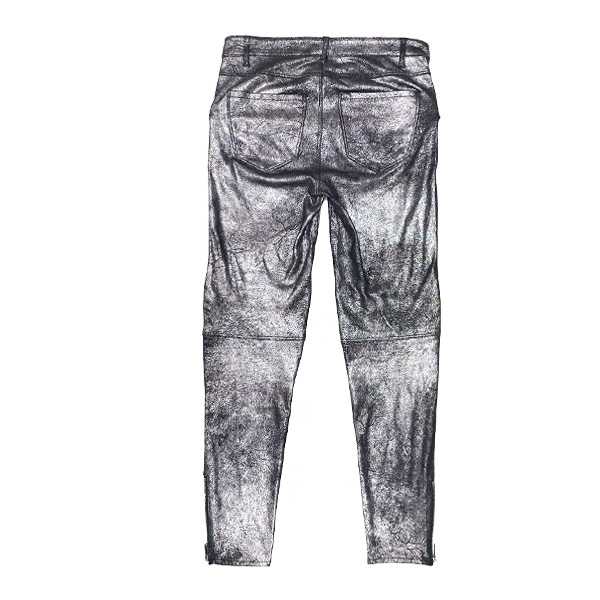Pantalon Zara Metalizado- S