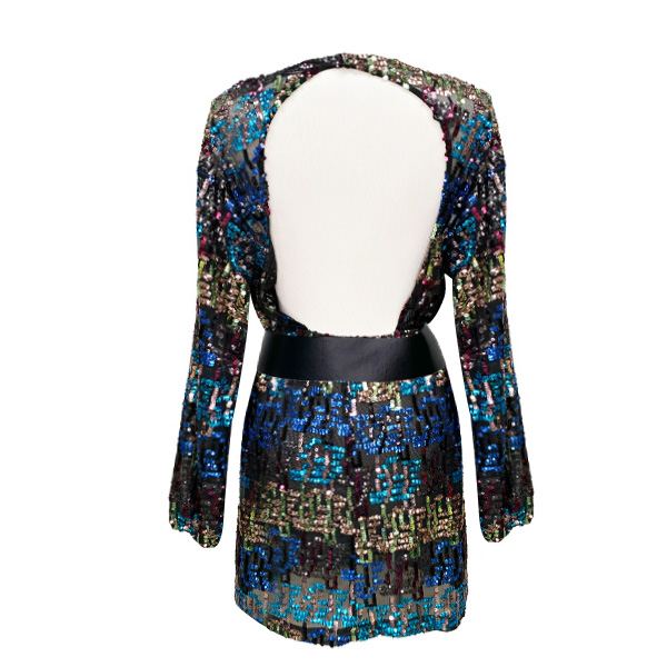 Vestido Zara Lentejuelas- M