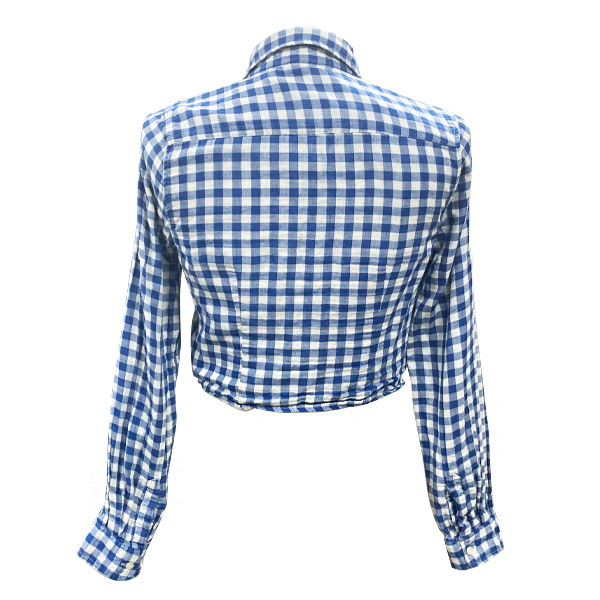 Camisa Papaya Cuadros- M