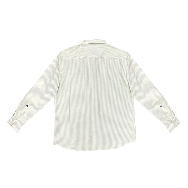 Camisa Zara Rayas Verde Menta- 10