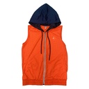 Conjunto Liquido Naranja y Azul Oscuro- S