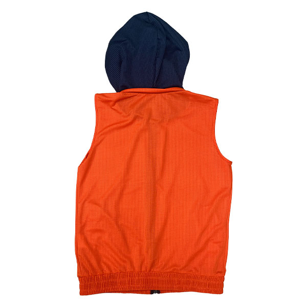 Conjunto Liquido Naranja y Azul Oscuro- S