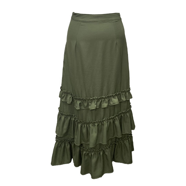 Falda Lemon Shop Verde Cesped- S