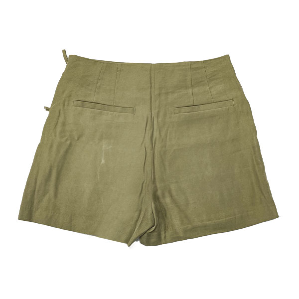 Falda Short Stradivarius Verde Oliva- 28