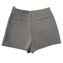Falda Short Zara Gris- 28