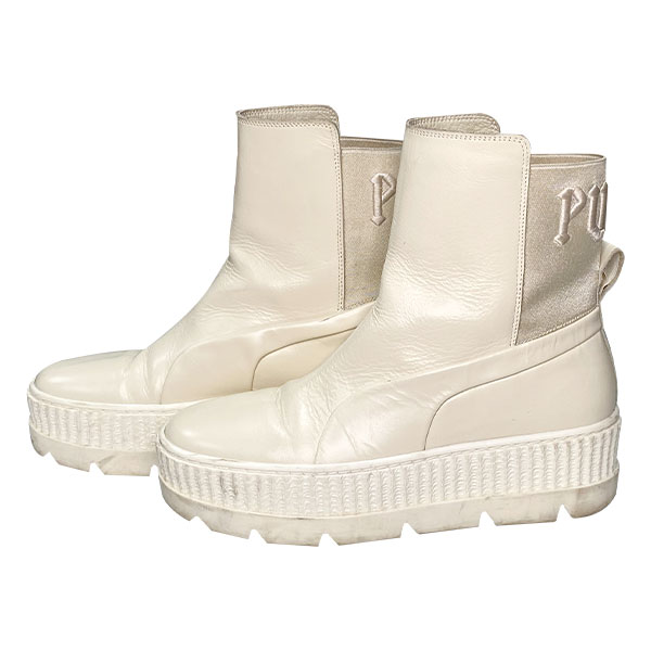 Botas Puma Blanco Hueso- 39