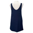 Vestido Zara Trafaluc Azul Oscuro- M