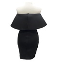 Vestido Alejandro Fajardo Negro- M