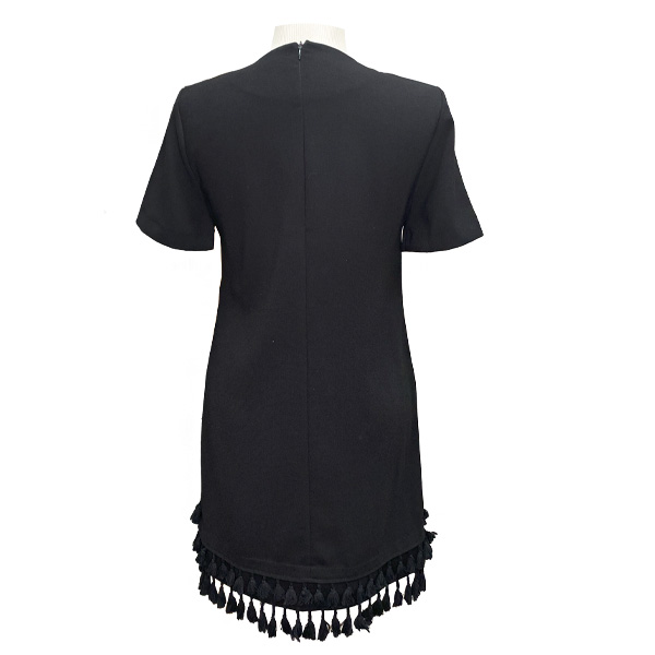 Vestido Zara Negro- S