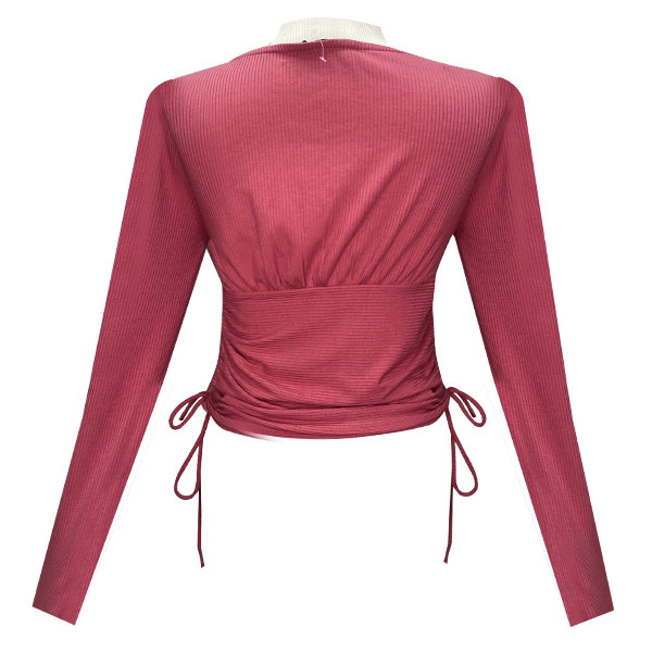 Blusa Mixed Threads Palo Rosa- L