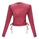 Blusa Mixed Threads Palo Rosa- L